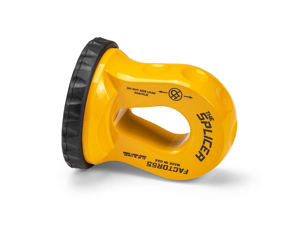 Splicer Splice On Synthetic Rope Thimble Shackle Yellow Factor 55