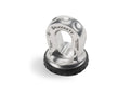 Splicer XTV Splice On Synthetic Rope Thimble Shackle Silver Factor 55