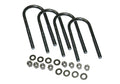 U-Bolt 4 Pack 5/8 x 3 1/4 x 19 Large Radius with Hardware Superlift