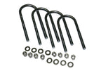 U-Bolt 4 Pack 5/8 x 3 1/4 x 19 Large Radius with Hardware Superlift