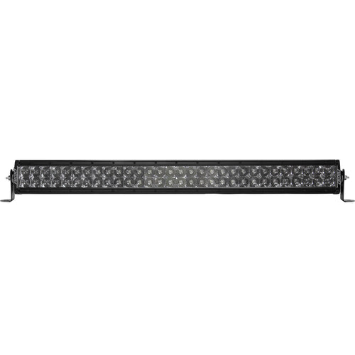 RIGID Industries 40-Inch Midnight E-Series Pro spot light bar, black housing, front angle view