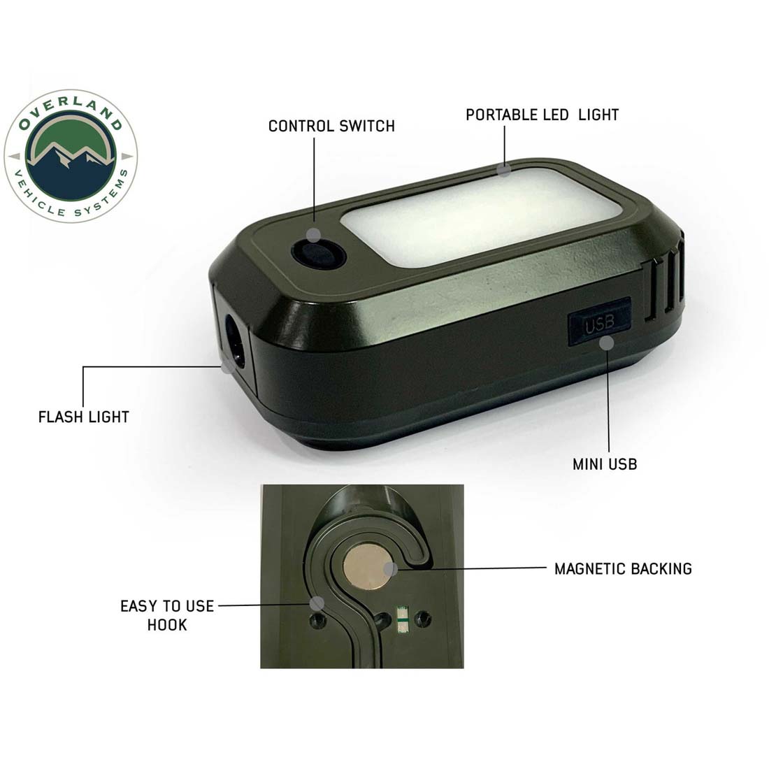UFO Solar Light Light Pods & Speaker - Camping Light Overland Vehicle Systems-4x4 Mega Store