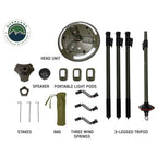UFO Solar Light Light Pods & Speaker - Camping Light Overland Vehicle Systems-4x4 Mega Store