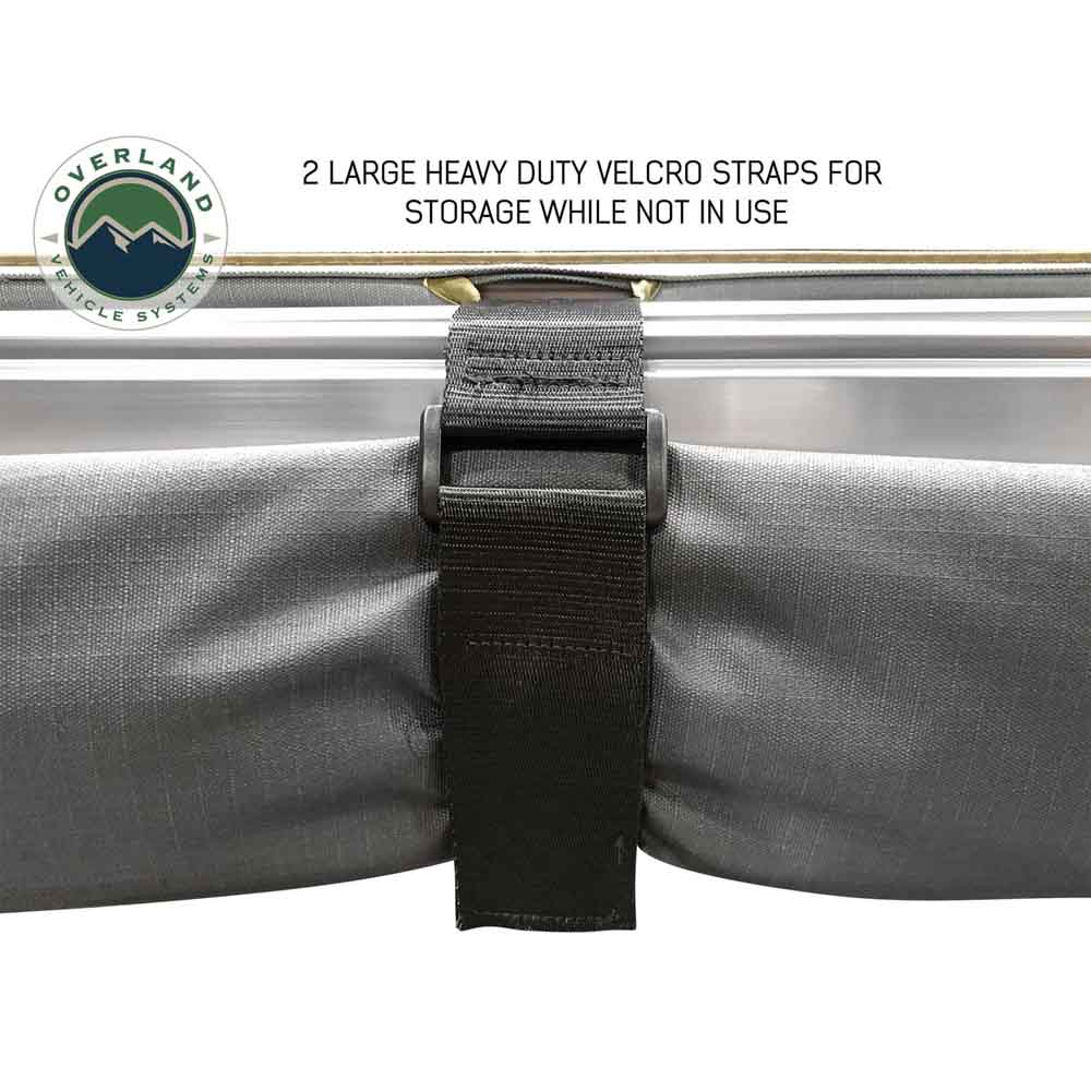 Nomadic Awning 2.0 - 6.5' with Black Cover Overland Vehicle Systems-4x4 Mega Store
