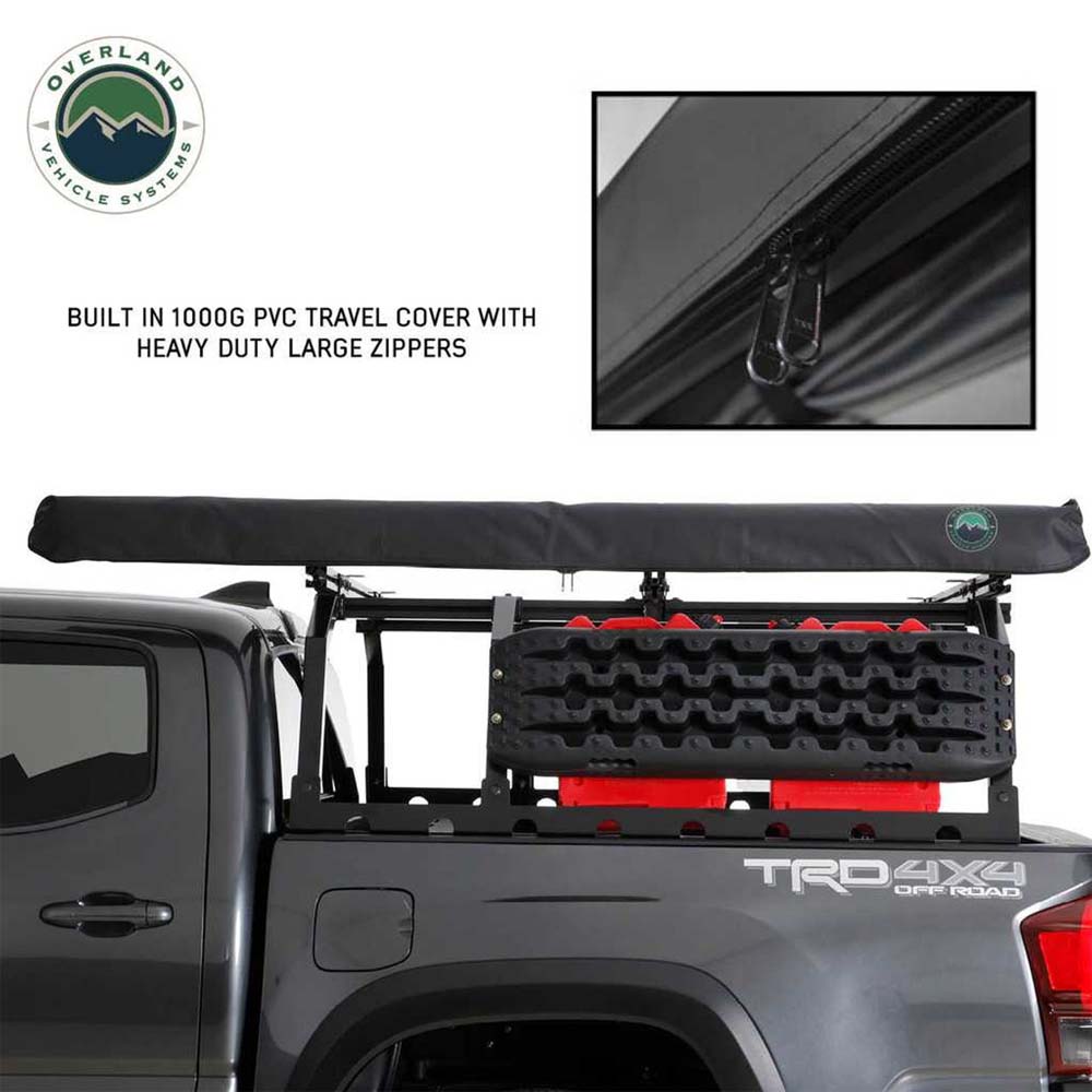 Nomadic Awning 2.0 - 6.5' with Black Cover Overland Vehicle Systems-4x4 Mega Store