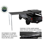 Nomadic Awning 2.0 - 6.5' with Black Cover Overland Vehicle Systems