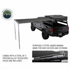 Nomadic Awning 2.5 - 8.0 ft. with Black Cover Overland Vehicle Systems-4x4 Mega Store