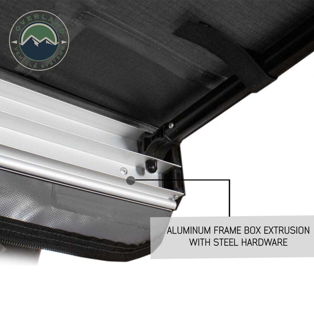 Nomadic Awning 2.5 - 8.0 ft. with Black Cover Overland Vehicle Systems-4x4 Mega Store