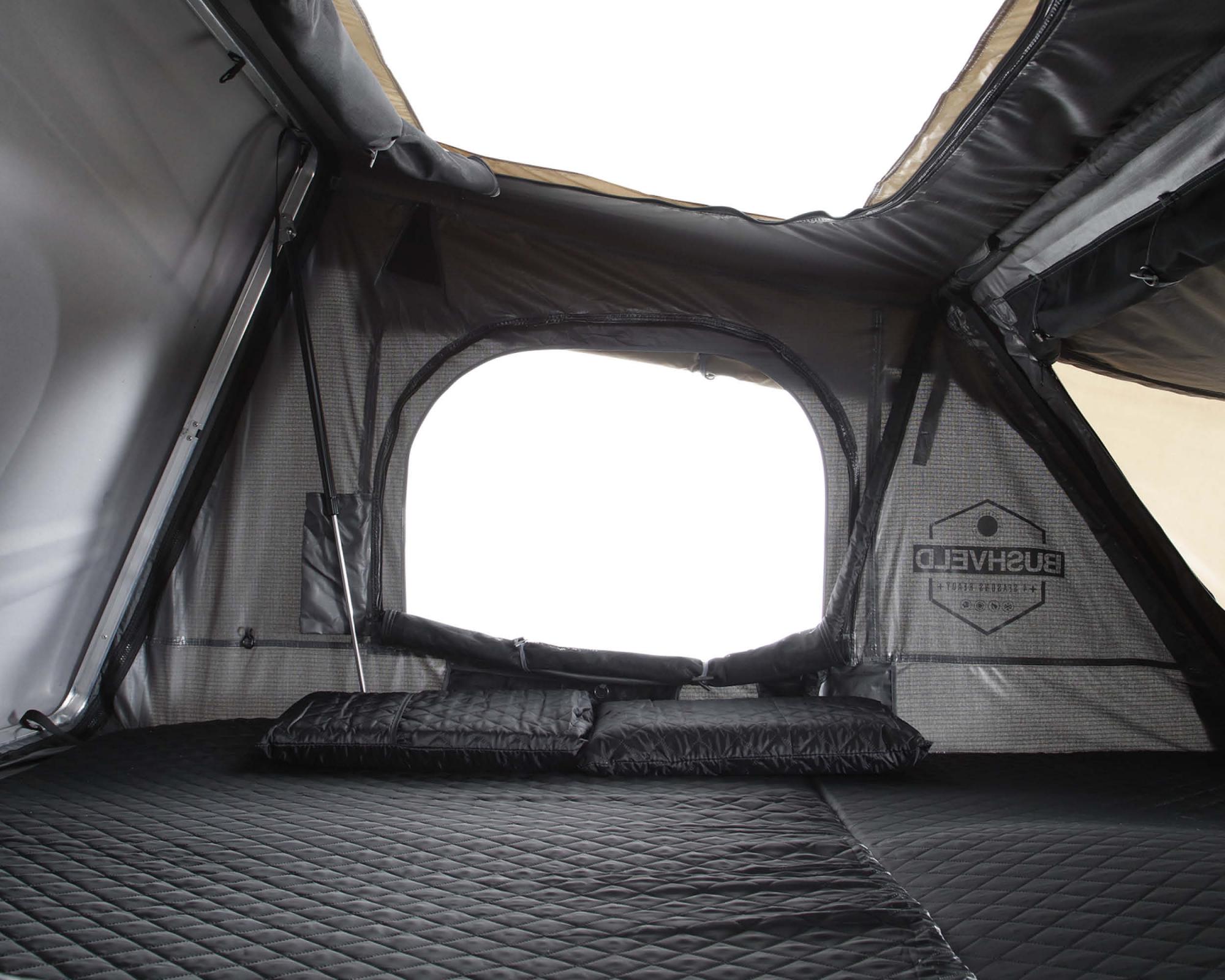 18089901 Bushveld hard shell roof top tent Overland Vehicle Systems