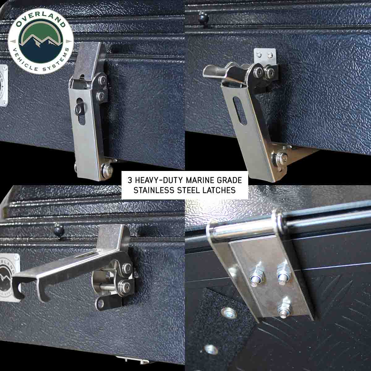 18089901 Bushveld hard shell roof top tent Overland Vehicle Systems