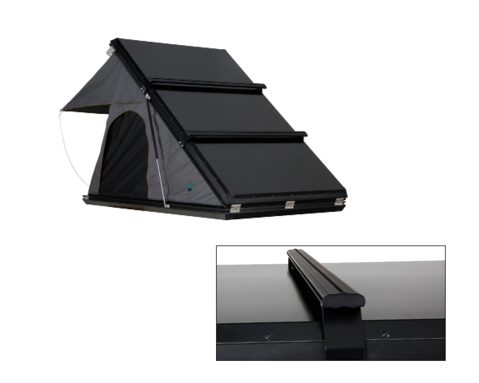 18099901 Mamba 3 Roof Top Tent - Clam Shell Roof Top Tent Overland Vehicle Systems-4x4 Mega Store