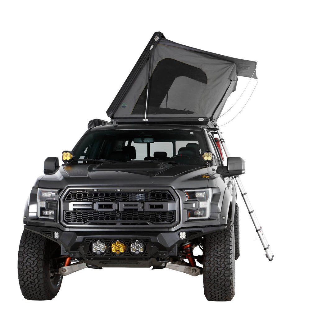 Aluminum Clam Shell Roof Top Tent Sidewinder Side Opening Overland Vehicle Systems-4x4 Mega Store