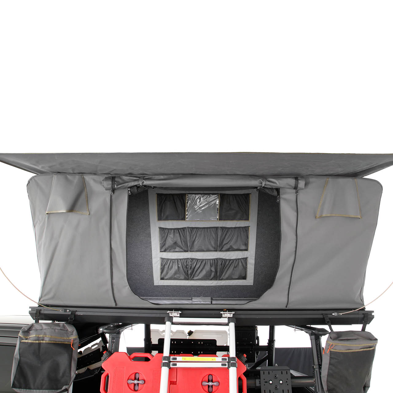 Aluminum Clam Shell Roof Top Tent Sidewinder Side Opening Overland Vehicle Systems-4x4 Mega Store
