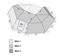 OVS Nomadic 270 Awning Wall 3 Shop Now Overland Vehicle Systems-4x4 Mega Store