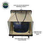 LD TMON Clamshell Aluminum Hard Shell Roof Top Tent Overland Vehicle Systems