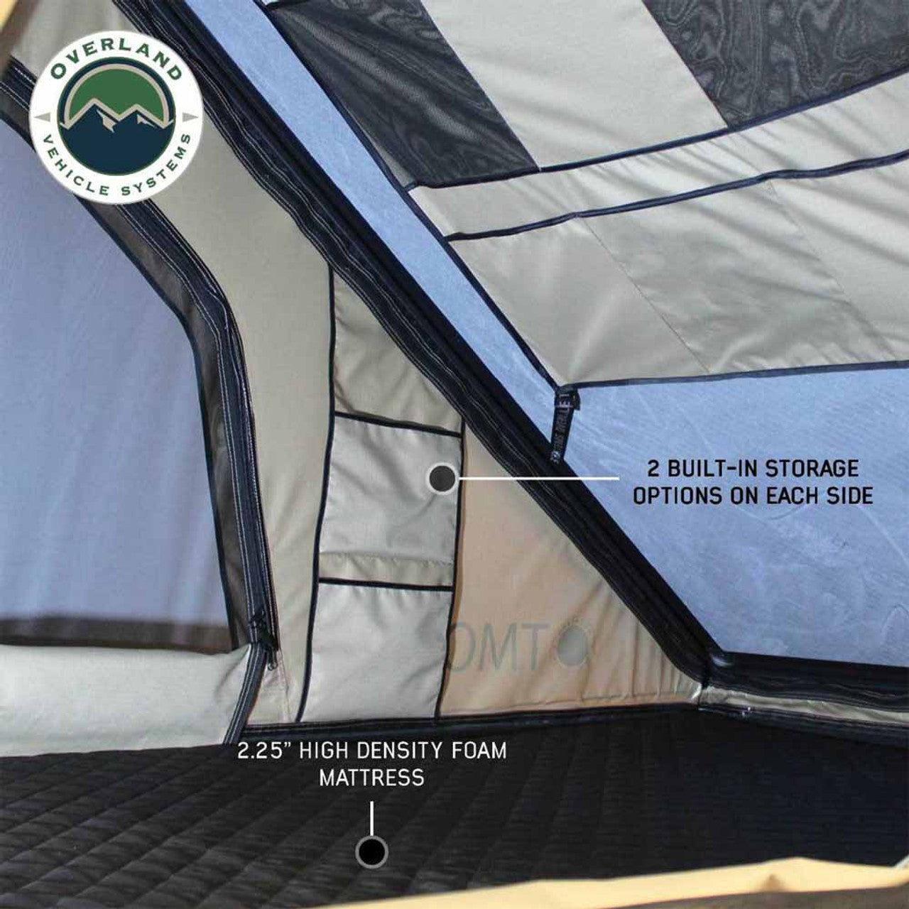 LD TMON Clamshell Aluminum Hard Shell Roof Top Tent Overland Vehicle Systems-4x4 Mega Store
