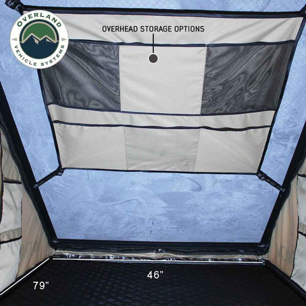LD TMON Clamshell Aluminum Hard Shell Roof Top Tent Overland Vehicle Systems-4x4 Mega Store