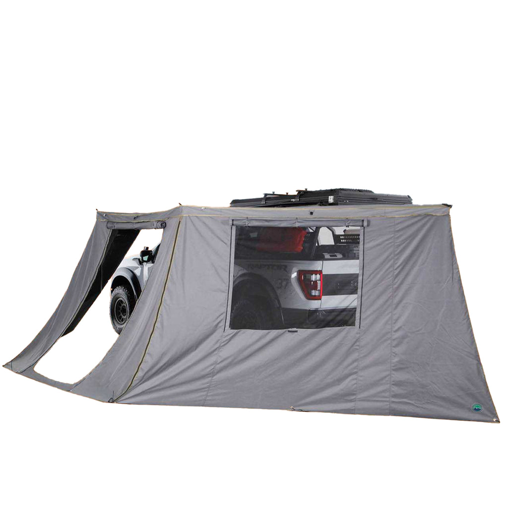 Nomadic Awning 180 Degree Side Wall with Window Overland Vehicle Systems-4x4 Mega Store