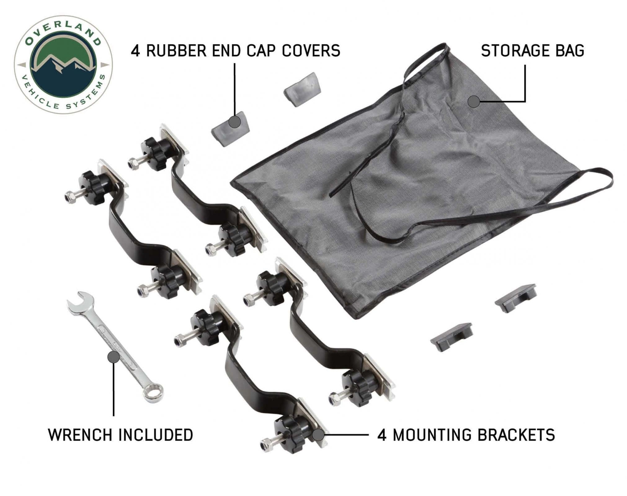 Best Hard Shell Rooftop Tent 18189901 Bushveld II Overland Vehicle Systems-4x4 Mega Store