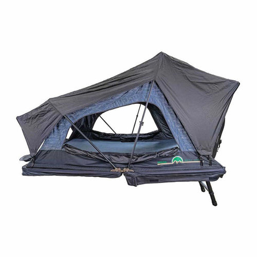 XD Sherpa S3S - Soft Sided Roof Top Tent, 3 Person, Grey Body and Black Rainfly Overland Vehicle Systems-4x4 Mega Store