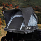 XD Sherpa S4S - Soft Sided Roof Top Tent, 4 Person, Grey Body and Black Rainfly Overland Vehicle Systems-4x4 Mega Store