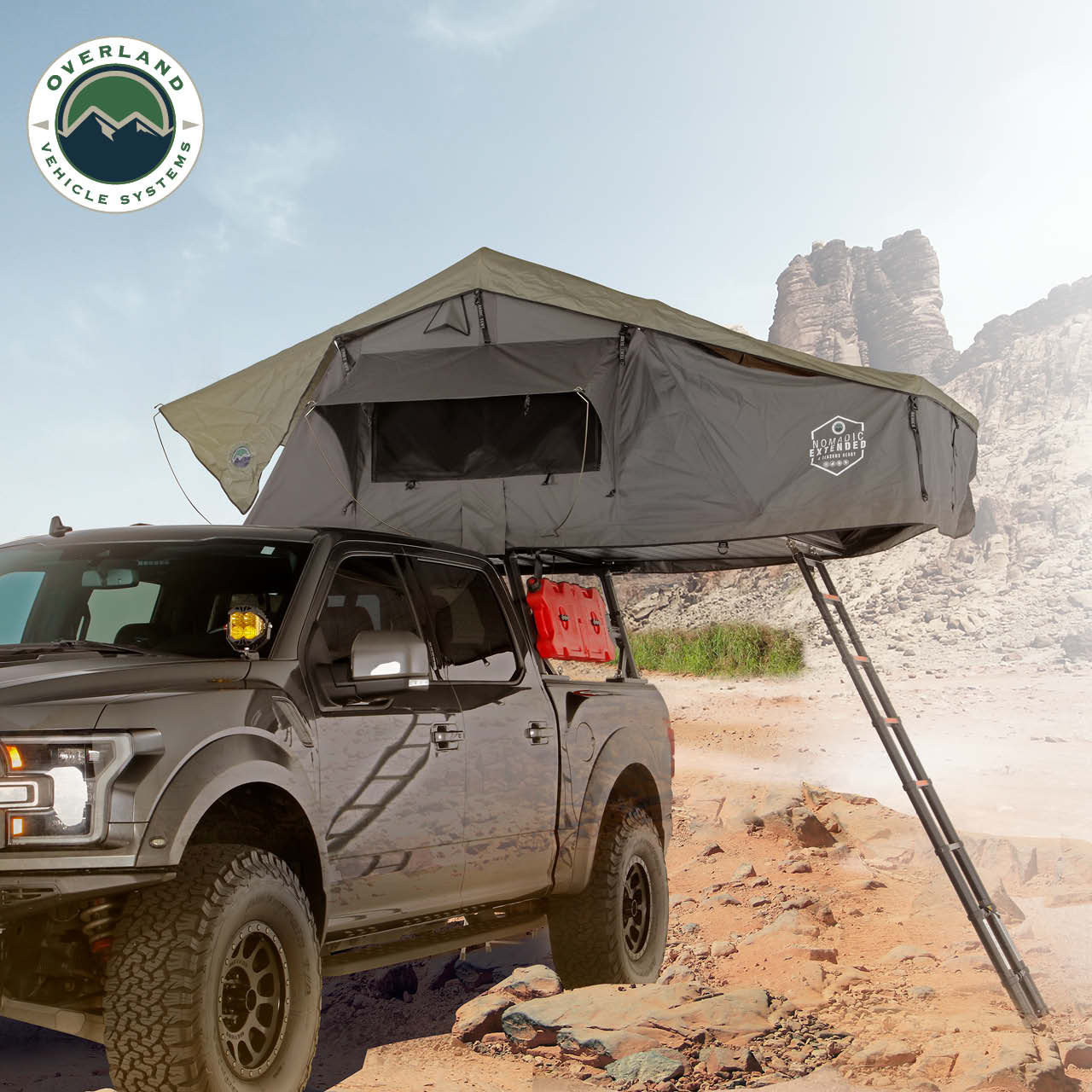 Nomadic 2 Extended Roof Top Tent The Best Rooftop Tent Overland Vehicle Systems-4x4 Mega Store