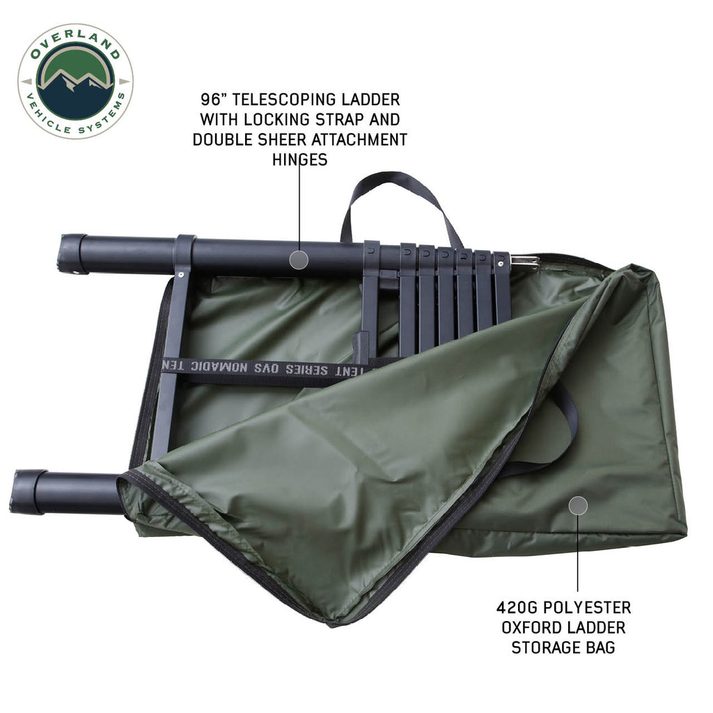 Extended Roof Top Tent - The Perfect 4 Person Roof Top Tent Overland Vehicle Systems-4x4 Mega Store