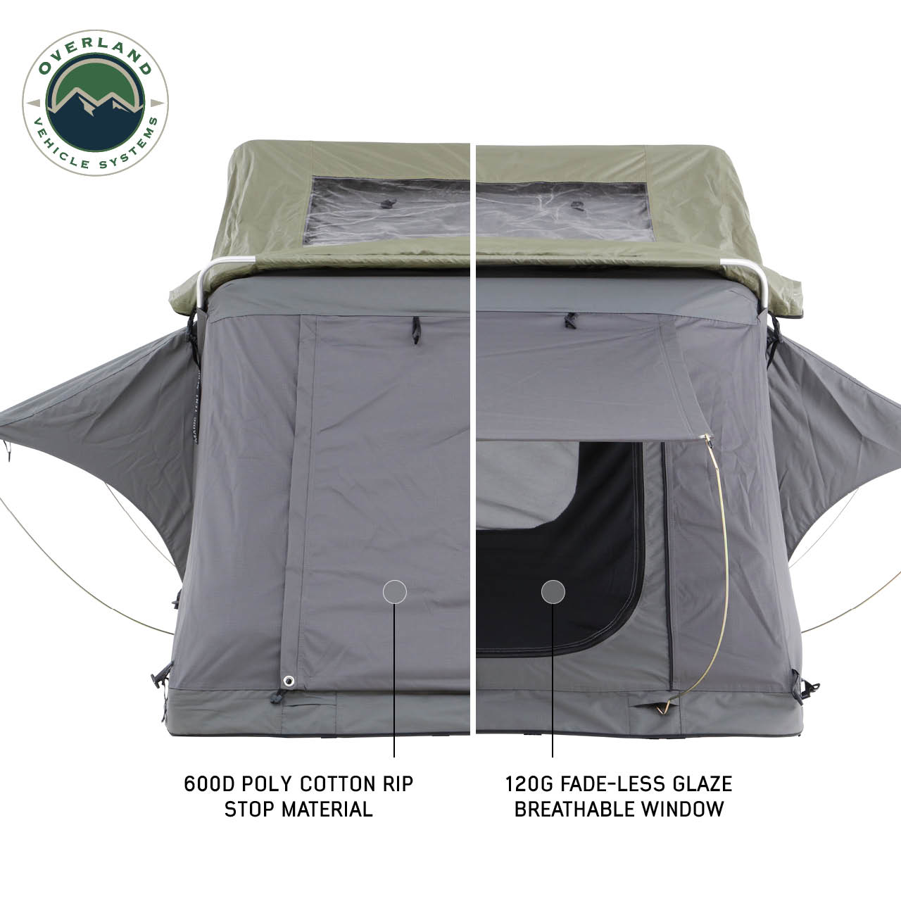 Nomadic 2 Standard Roof Top Tent Roof Top Tent 2 Person Overland Vehicle Systems