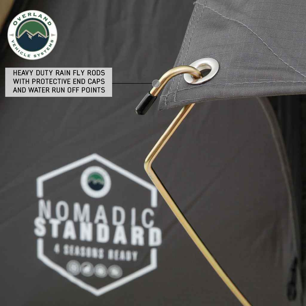 Nomadic 3 Standard Roof Top Tent 3 Person Roof Top Tent Overland Vehicle Systems-4x4 Mega Store