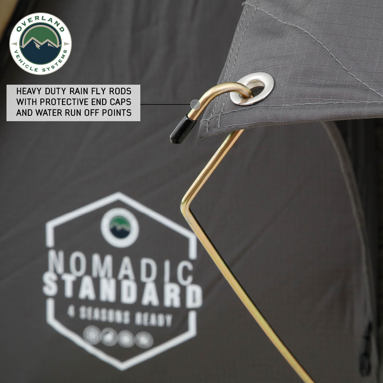 Nomadic 3 Standard Roof Top Tent 3 Person Roof Top Tent Overland Vehicle Systems