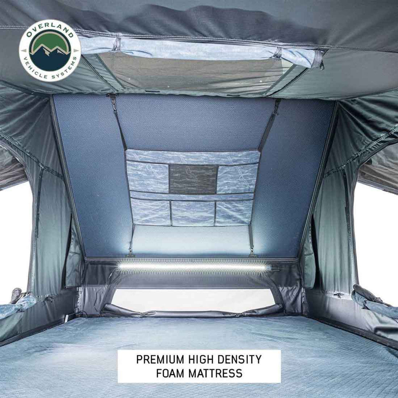 XD Everest 2 - Cantilever Aluminum Roof Top Tent, 2 Person, Grey Body and Black Rainfly Overland Vehicle Systems-4x4 Mega Store