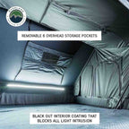 XD Everest 2 - Cantilever Aluminum Roof Top Tent, 2 Person, Grey Body and Black Rainfly Overland Vehicle Systems-4x4 Mega Store