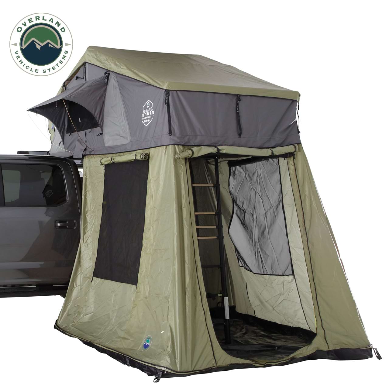 Nomadic 3 Roof Top Tent Annex Room With Floor & Cover Overland Vehicle Systems-4x4 Mega Store