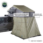 Nomadic 3 Roof Top Tent Annex Room With Floor & Cover Overland Vehicle Systems-4x4 Mega Store
