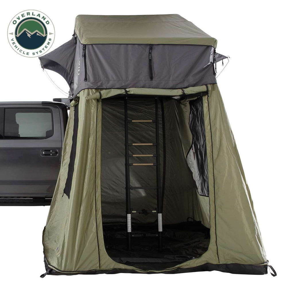 Nomadic 3 Roof Top Tent Annex Room With Floor & Cover Overland Vehicle Systems-4x4 Mega Store