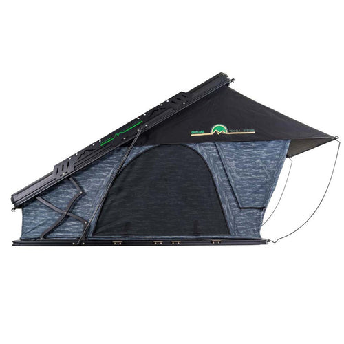 XD Lohtse - Clamshell Aluminum Roof Top Tent, 2 Person, Grey Body and Black Rainfly Overland Vehicle Systems-4x4 Mega Store