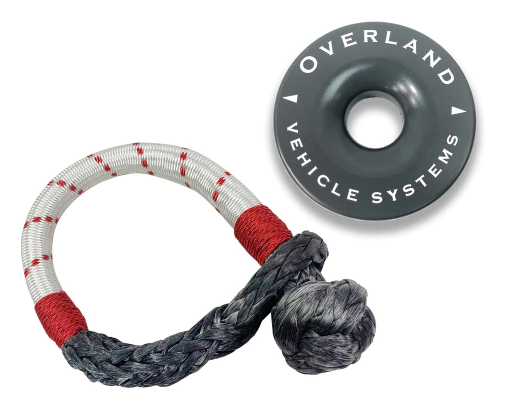 recovery ring soft shackle Combo Pack - 41,000 lb. Overland Vehicle Systems-4x4 Mega Store