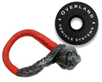 Soft Shackle Recovery Ring Combo Pack - 45,000 lb - Black Overland Vehicle Systems-4x4 Mega Store