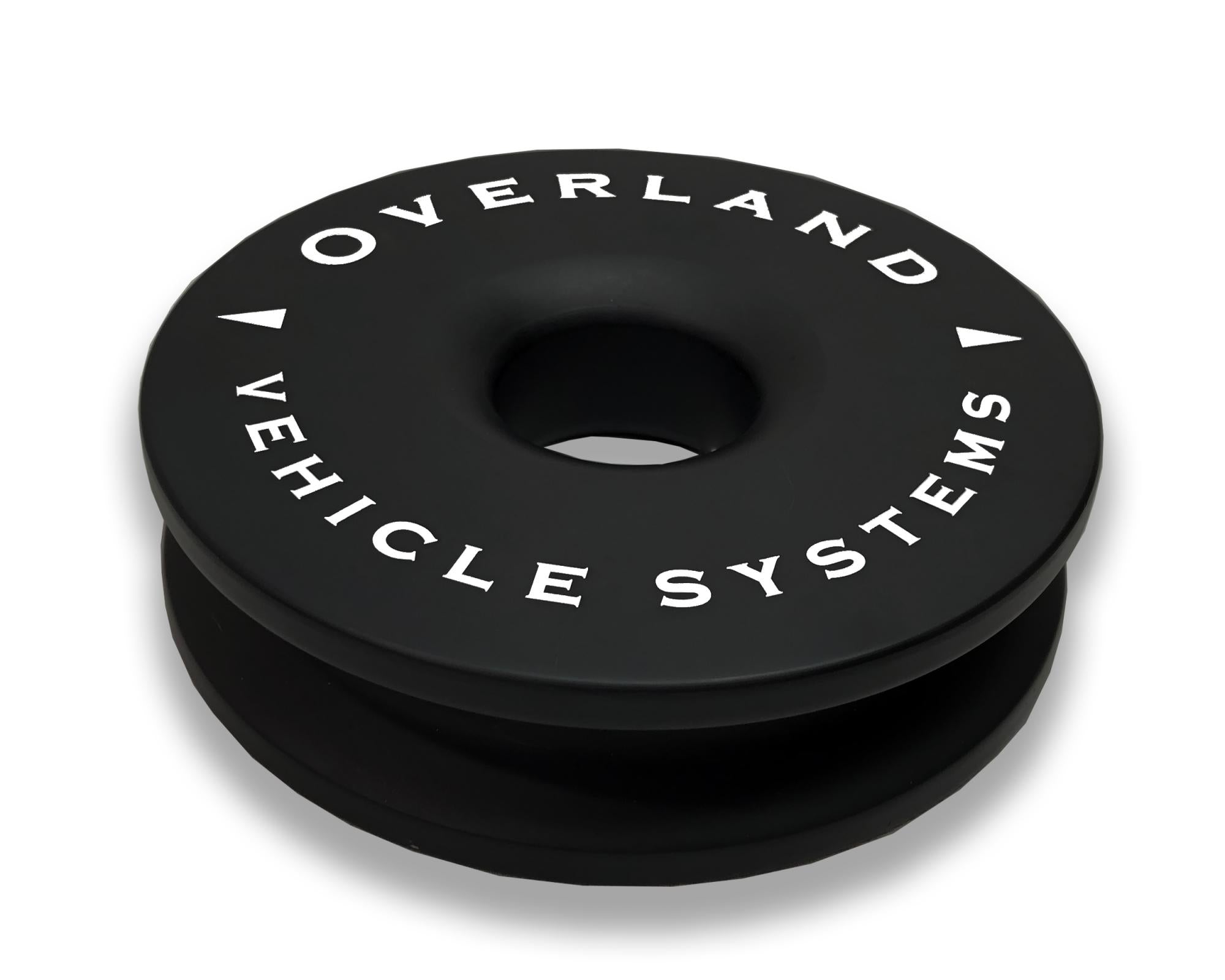 Soft Shackle Recovery Ring Combo Pack - 45,000 lb - Black Overland Vehicle Systems-4x4 Mega Store