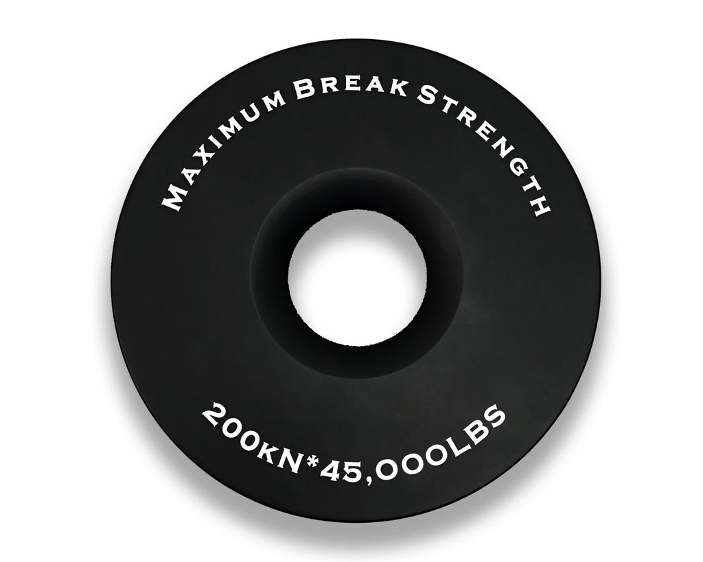 Soft Shackle Recovery Ring Combo Pack - 45,000 lb - Black Overland Vehicle Systems-4x4 Mega Store