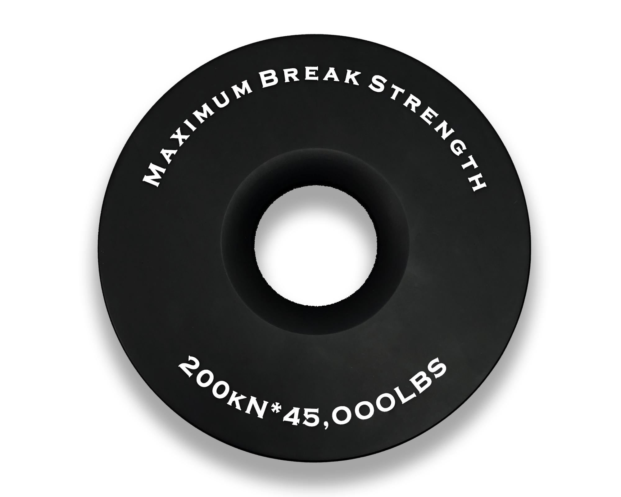 Soft Shackle Recovery Ring Combo Pack - 45,000 lb - Black Overland Vehicle Systems-4x4 Mega Store