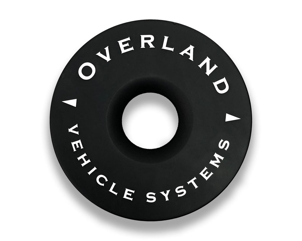 Soft Shackle Recovery Ring Combo Pack - 45,000 lb - Black Overland Vehicle Systems-4x4 Mega Store