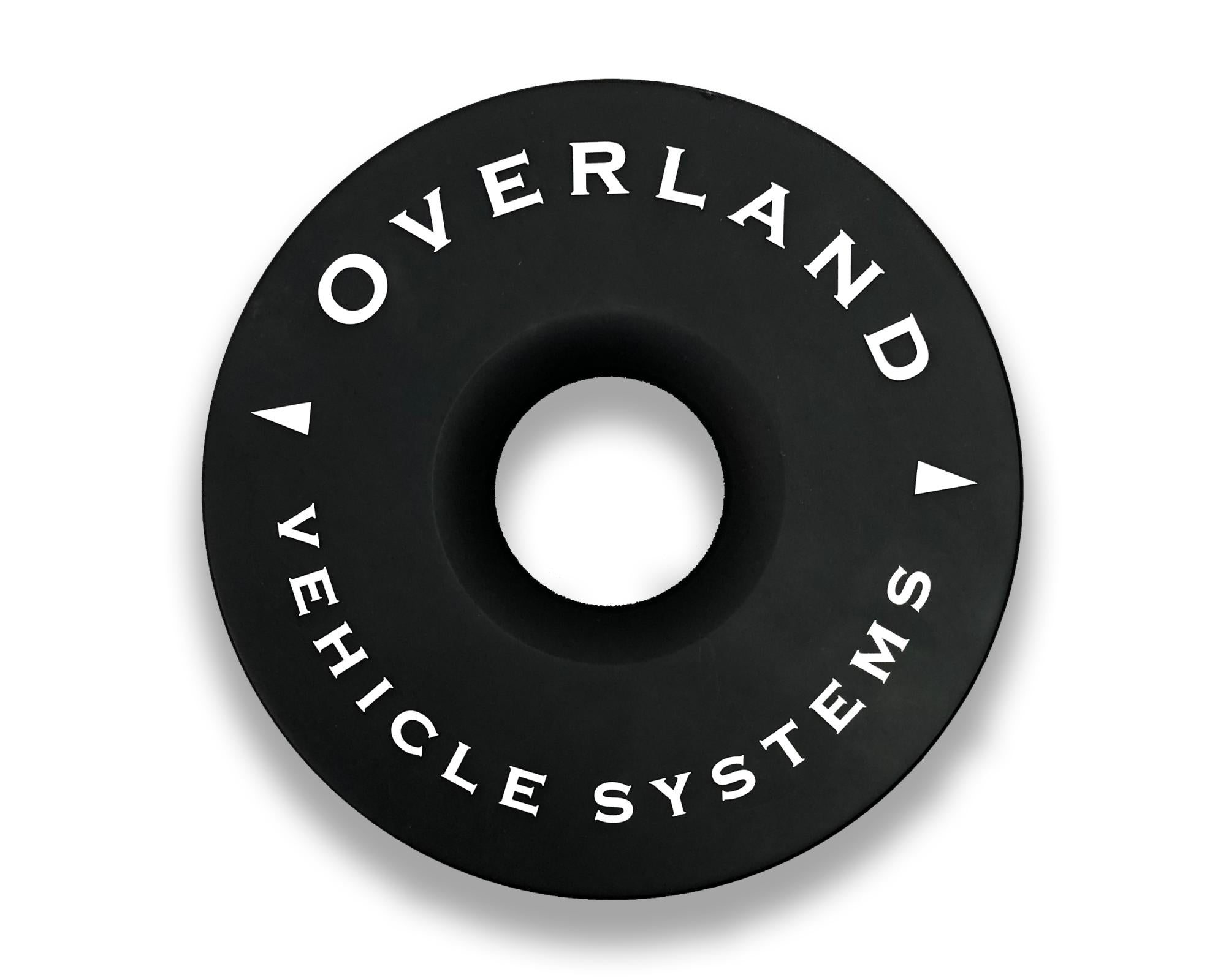Soft Shackle Recovery Ring Combo Pack - 45,000 lb - Black Overland Vehicle Systems-4x4 Mega Store