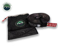 Tow Strap 20000 lbs - 2 x 30' Gray With Black Ends Overland Vehicle Systems-4x4 Mega Store
