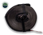 Tow Strap 20000 lbs - 2 x 30' Gray With Black Ends Overland Vehicle Systems-4x4 Mega Store