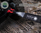 Tow Strap 30 30,000 lb. 3 x 30' Gray Storage Bag Overland Vehicle Systems-4x4 Mega Store