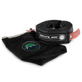 Tow Strap 4 Inch x 20 Foot Grey With Black Ends and Storage Bag Overland Vehicle Systems-4x4 Mega Store