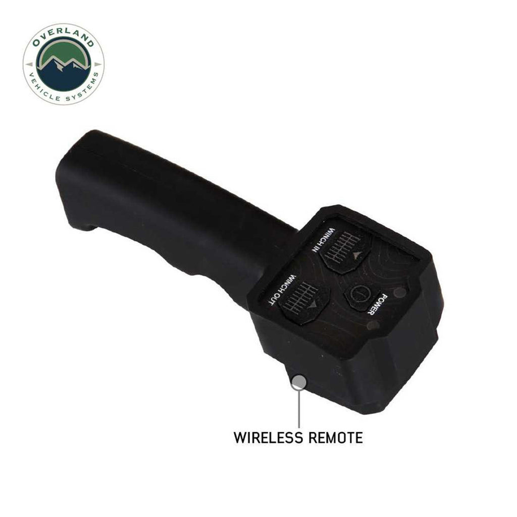 SCAR 10P - 10,000 lb. Winch With Synthetic Rope and Wireless Remote Overland Vehicle Systems-4x4 Mega Store