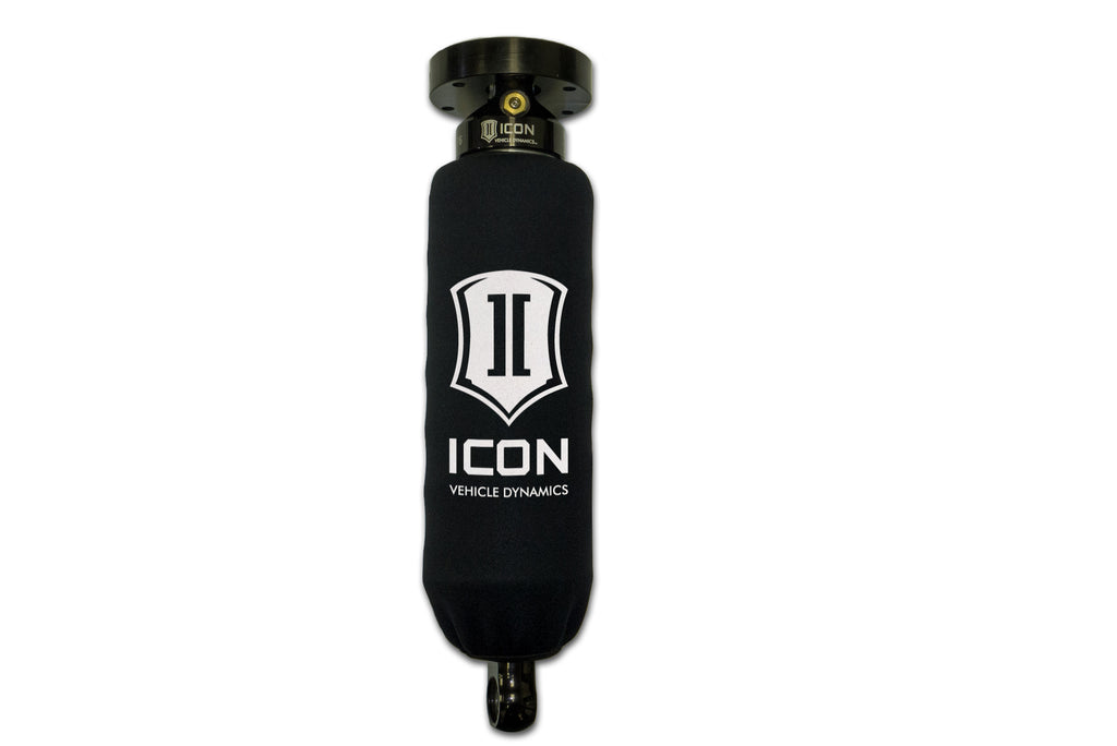 ICON Vehicle Dynamics 2.5 Coil Spring Wrap with logo, long length 14.5–15.5 in.