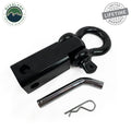 Receiver Hitch D-Ring Receiver Mount Recovery Shackle Overland Vehicle Systems-4x4 Mega Store